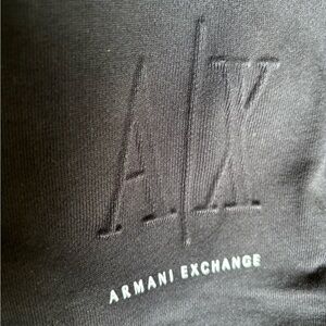 Armani Exchange Black Logo Tee